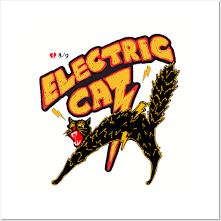 Electric Cat Posters and Art